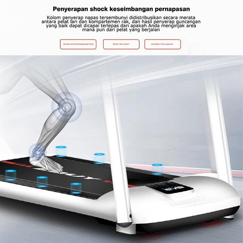 Jf Treadmill Elektrik Tredmil Listrik 2.0 Mesin Lari Olahraga Gym Fitness Cardio Alat Fitness Sp1003