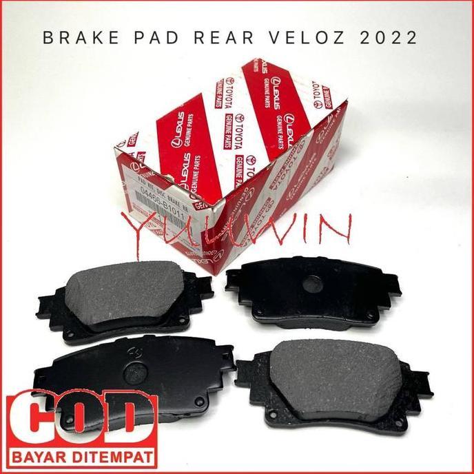 BRAKE PAD REAR NEW VELOZ 2022 - KAMPAS REM BELAKANG NEW VELOZ - BRAKE DISC PAD VELOZ NEW 2022 TERBAT