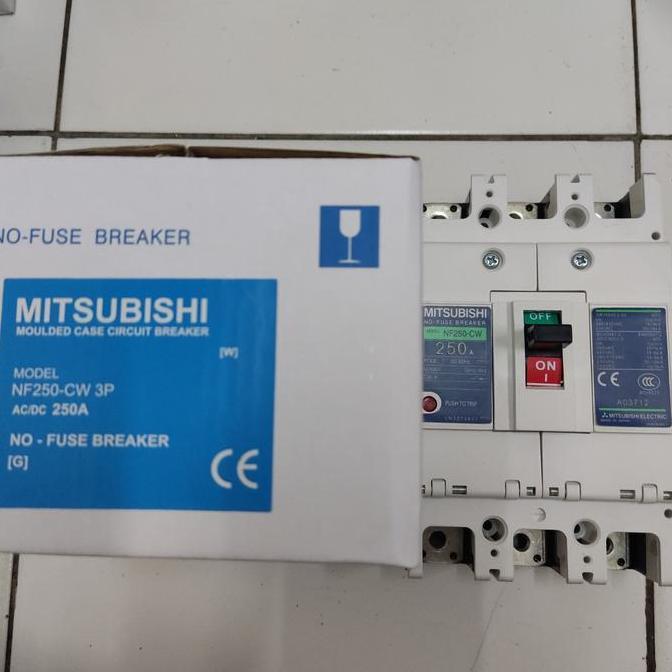 NFB MCCB breaker mitsubishi NF-250CW nf250-CW 250a 250 a