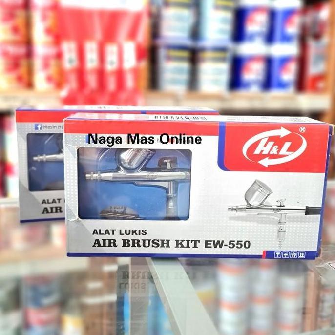 GUN AIR BRUSH / ALAT LUKIS AIR BRUSH / SPRAY GUN / AIR GUN HNL