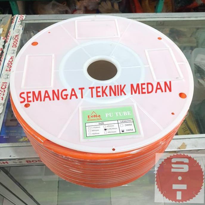 TERMURAH - SELANG ANGIN PU KOMPRESOR ANGIN HOSE PU 10 mm 10mm x 6,5 mm 6.5mm