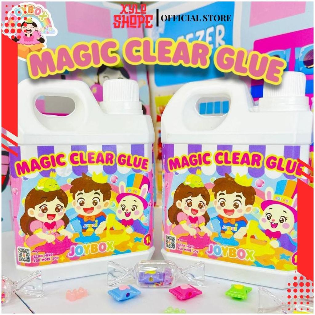 MAGIC WHITE GLUE & CLEAR GLUE 1 LITER | LEM PREMIUM SUPER JUMBOMagic Glue 1 Liter | White Glue & Cle