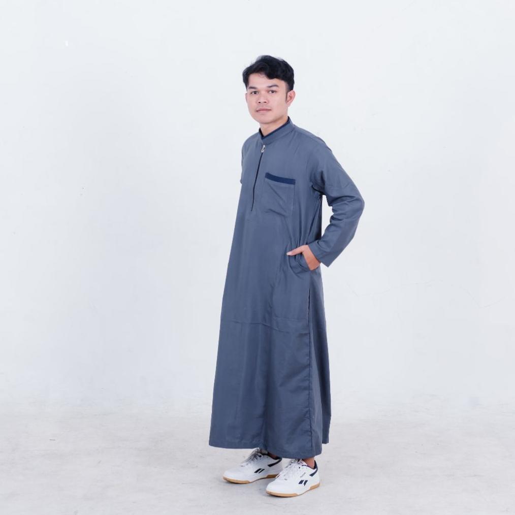 ORIGINAL GAMIS PRIA DEWASA/JUBAH ARAB KEKINIAN/JUBAH PRIA SULTAN /GAMIS PRIA DEWASA RESLETING POLOS