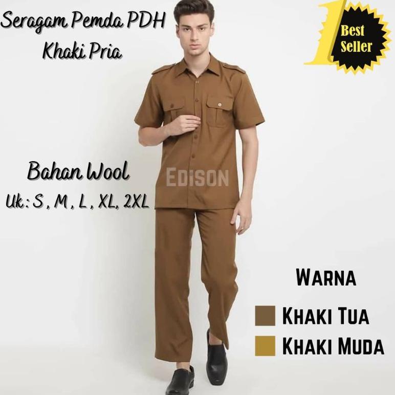 Mulus Seragam Pemda Kheki Pns Pria Seragam Kheki Tua Pria Seragam Kheki Muda Pns Pria Seragam Pns Pe