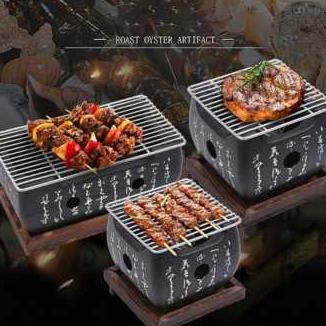 Alat Panggangan Arang BBQ Japanese Korean Grill Yakitori Hibachi