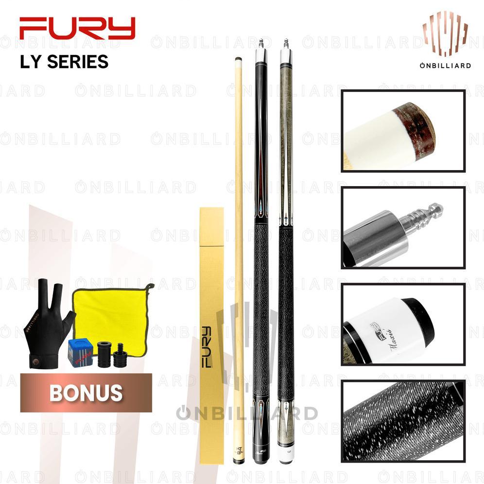 HOT PRODUCT Fury LY Series Cue Stick Stik Play Billiard Biliar Biliyar Fury