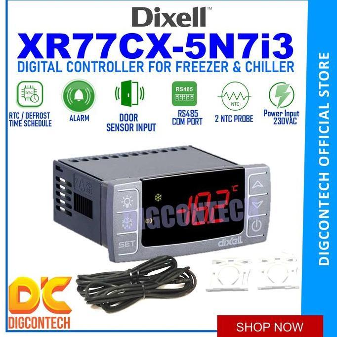 Thermostat Dixell XR77CX-5N7i3, 230 V plus probe