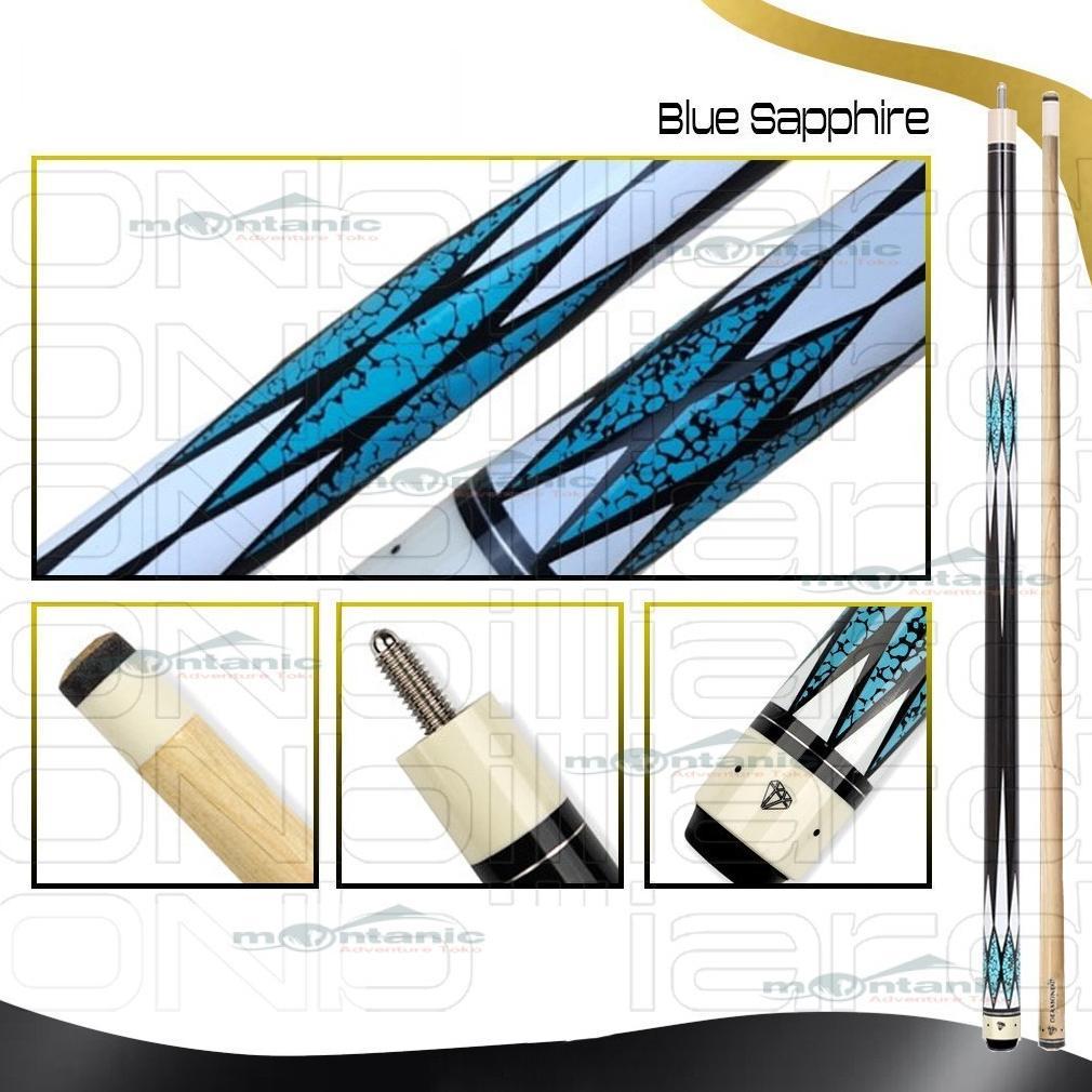 HOT SALE TONGKAT BILIAR 57" 1/2 UJUNG 12.5MM PERMAINAN LATIHAN KOLAM KAYU STIK BILIAR - STICK BILLIA