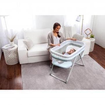 Promo Baby Box Ingenuity Foldaway Rocking Bassinet 10896 Juniper Cod