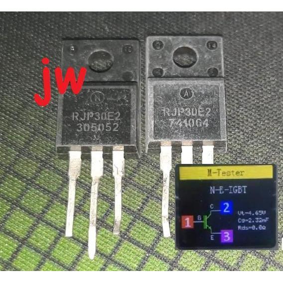 ORIGINAL RJP30E2 PENGGANTI RJP30H1 30F124 30F125 G71C28 IGBT TO-220F