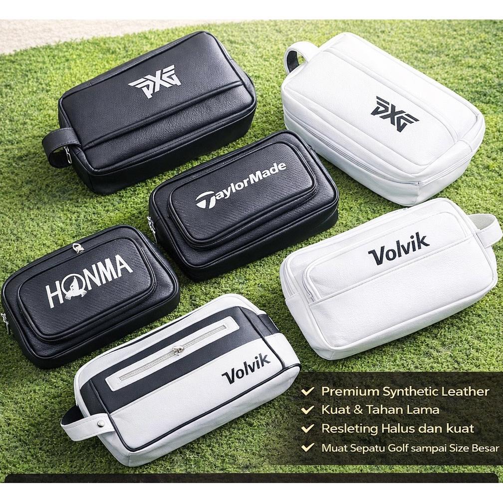 tas bola golf pouch exclusive hand bag ball golf hand bag golf original