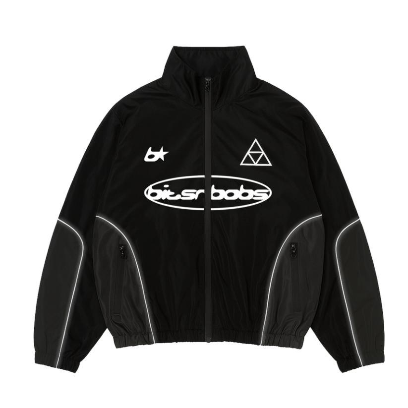 PREMIUM Bitsnbobs Tracksuit Reflective Saka Black Tracksuit Jacket