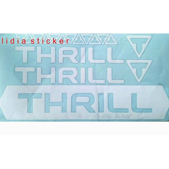 sticker thrill sepeda thrill cutting sticker