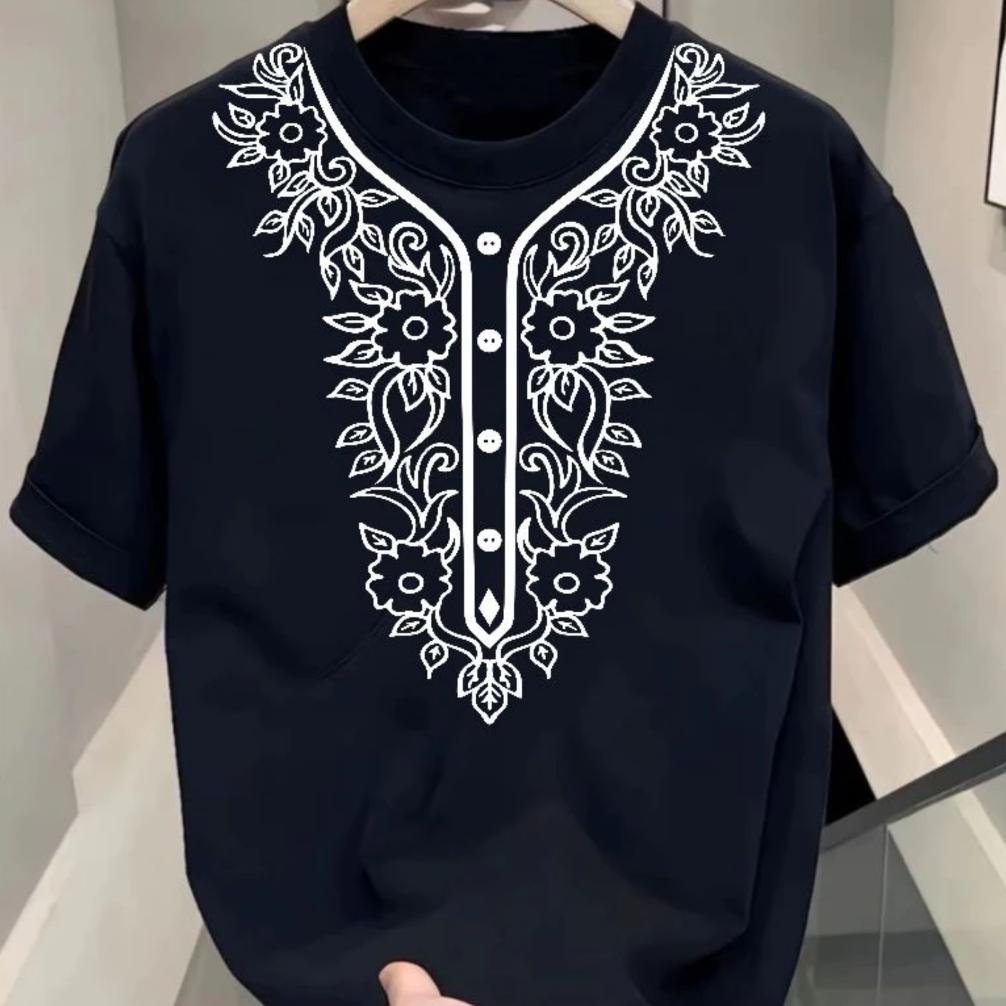 Original Kaos Oblong Lebaran/Baju Koko/ Kaos Pria Motif Modern