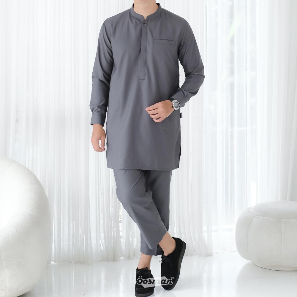 MURAH OOSMAN - KURTA KOKO SETELAN PRIA DEWASA PAKISTAN PREMIUM LENGAN PANJANG