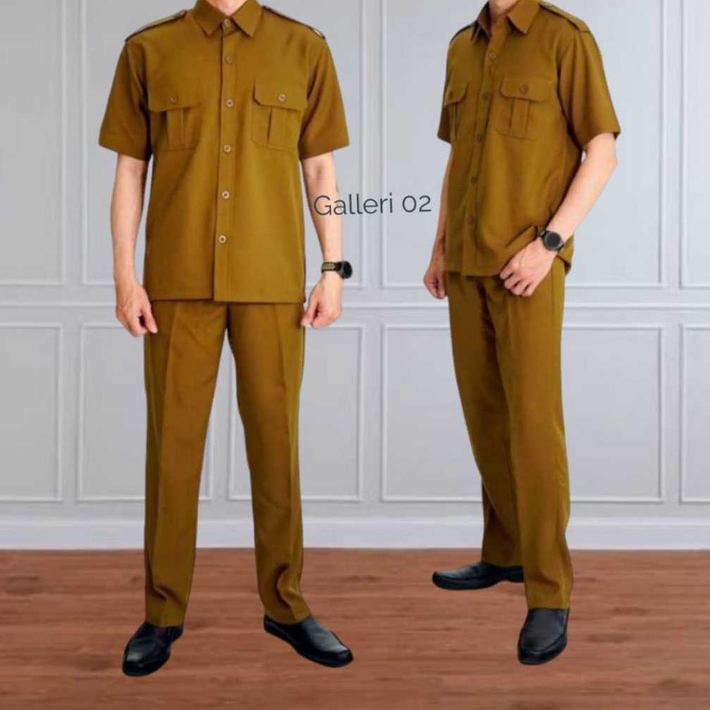 New Seragam Pns Guru Pria Baju Seragam Asn Baju Guru Pns Terbaru