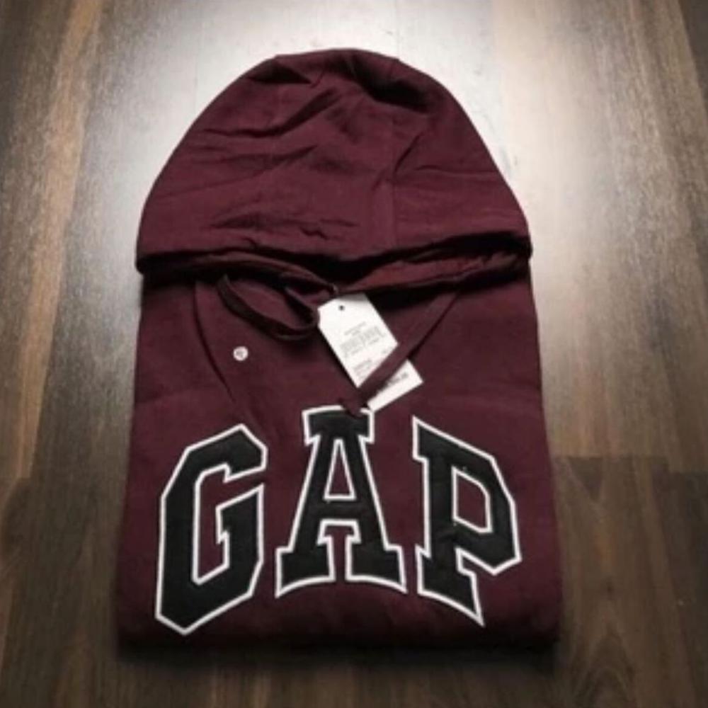 Promo Jaket Gap - Hoodie Gap Abu Logo Bordir Pria Wanita Dewasa Tebal Premium Distro