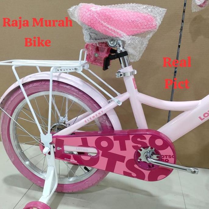 Sepeda Anak Perempuan Mini 18 Inch Element Pipiyo Lotso Sepeda Anak Terbaru Element Pipiyo Lotso