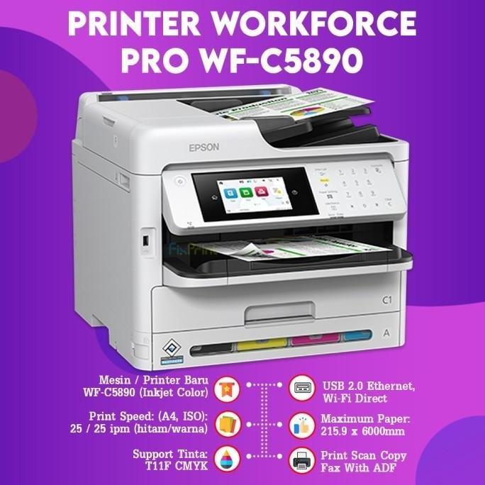 Printer Epson WF-C5290 - WiFi Duplex Epson WorkForce Pro WF-C5390