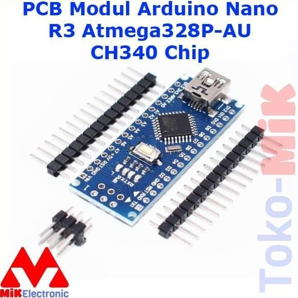 Pcb Modul Mcu Nano V3 Atmel Atmega328P-Au Ch340
