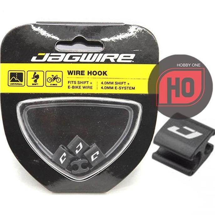 Jagwire Wire Hook Shift Dropper and E-Bike Control Wire - 4.0mm and 4.0mm