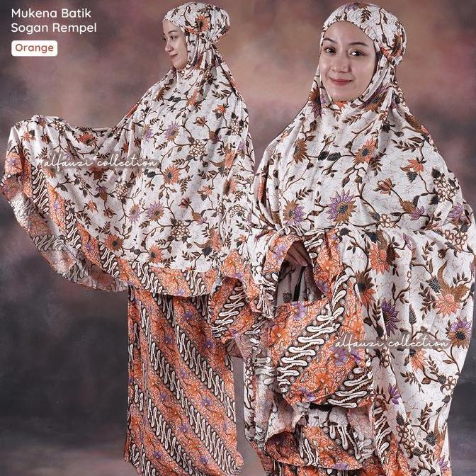 Mukena Bali Daun Putih