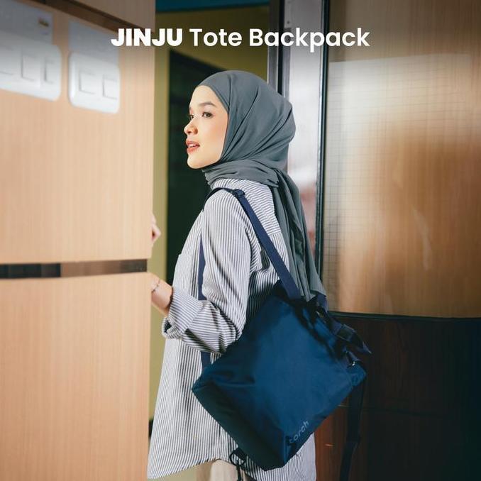 Torch Tas Ransel Punggung Laptop Pria Wanita - Tote Bag Backpack Jinju