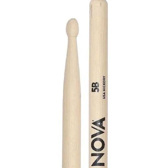 Murah Vic Firth Nova Stick Drum Ukuran 7A, 5A, 5B Kayu Usa Hickory Stik Drum