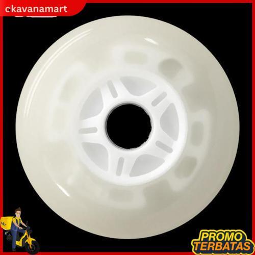 Ban Sepatu Roda 80Mm Nyala Merah Led Inline Skate Karet 80 Mm 85A Siap Meluncur
