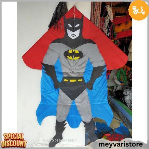 Layangan Kain Karakter / Layangan Hias / Layangan Superman Pilihan Tepat