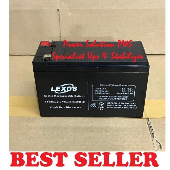 Battery Ups 12V 8Ah Baterai Ups 12V 8, 2Ah
