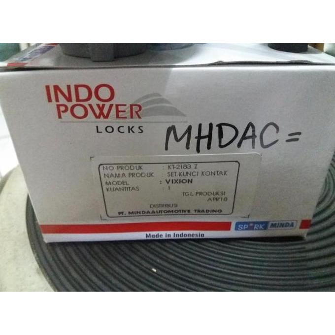 KUNCI KONTAK VIXION OLD SET ASSY MERK MINDA KUALITAS ORI YAMAHA PROMO