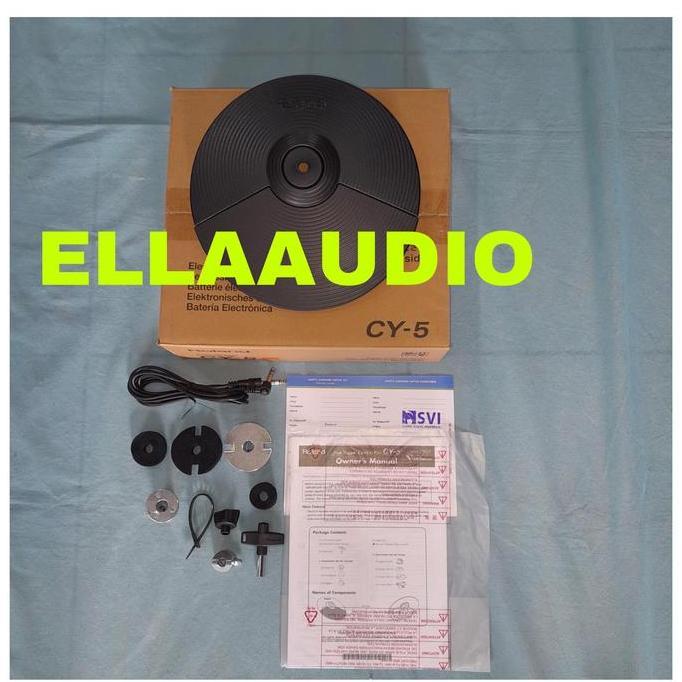 Murah Cymbal Drum Roland Cy5 / Cy-5 Dual Trigger Cymbal Pad Electric Drum