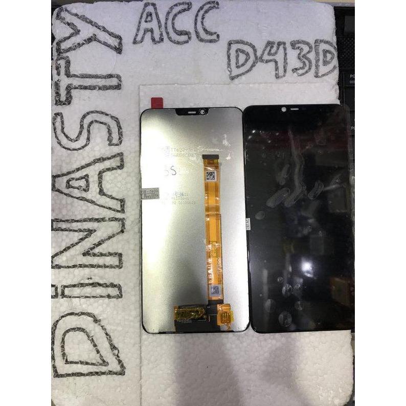 lcd oppo a3s black ori universal