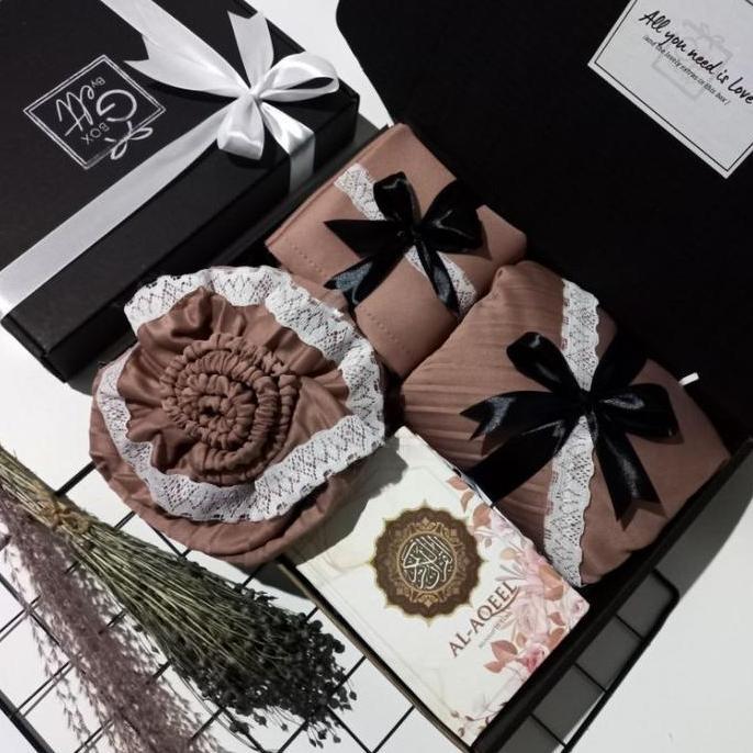 GIFT BOX MUKENA DEWASA GIFT BOX PREMIUM CEWEK