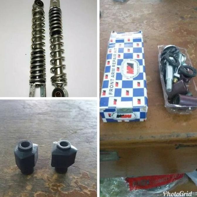REPARKIT SHOCK C70 SHOCK DEPAN C70 DAN KARET APOLLO C70 READY STOCK