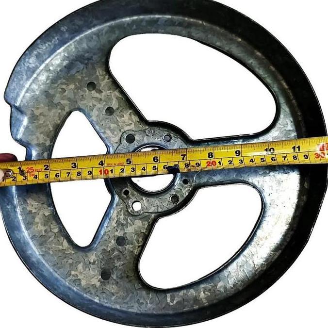 Pully Roda Gulungan Besi Galvanis Pintu Rolling Door Onesheet