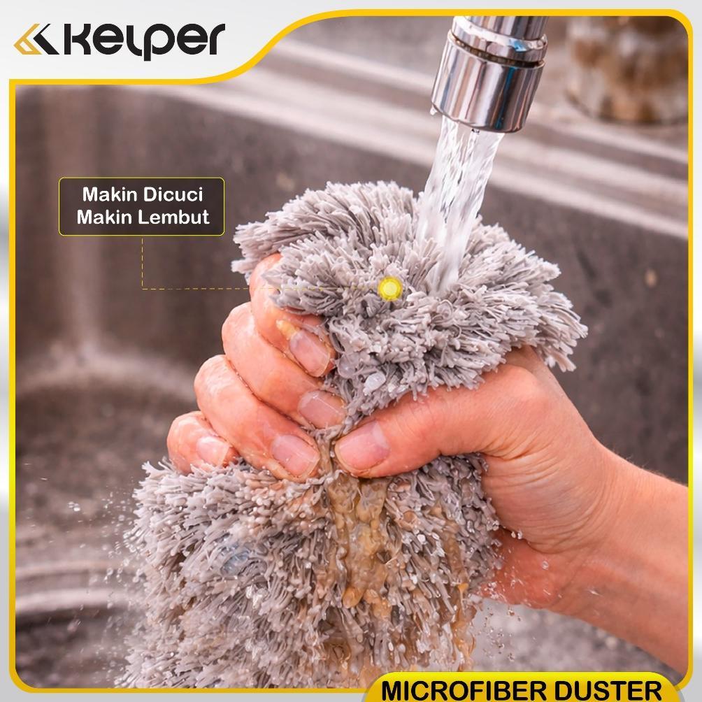 Hot Deals Kelper Kemoceng Microfiber Fleksibel Pembersih Debu Kemoceng Magnet Debu Kemoceng Rumah Es