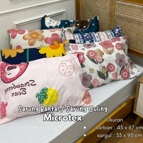 BEST DEALS TERMURAH COD / SARUNG BANTAL DAN GULING / SARBAN SARGUL SATUAN / SARUNG BANTAL POLOS