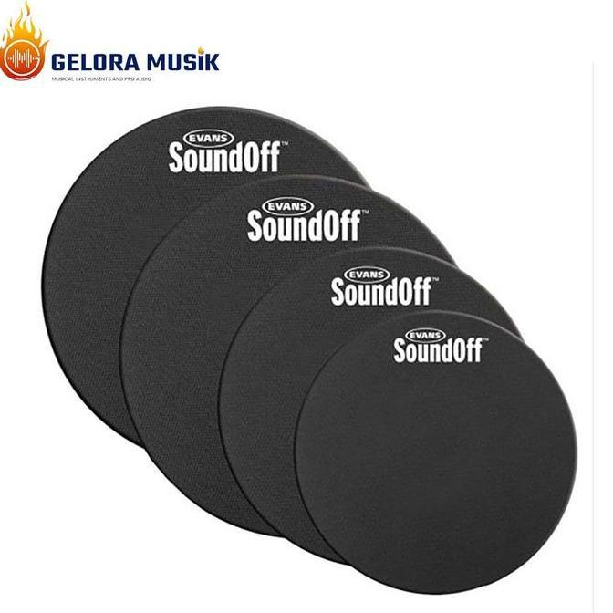 Murah Sound Off Drum Mute - Pack Standard Evans So-2346/Set