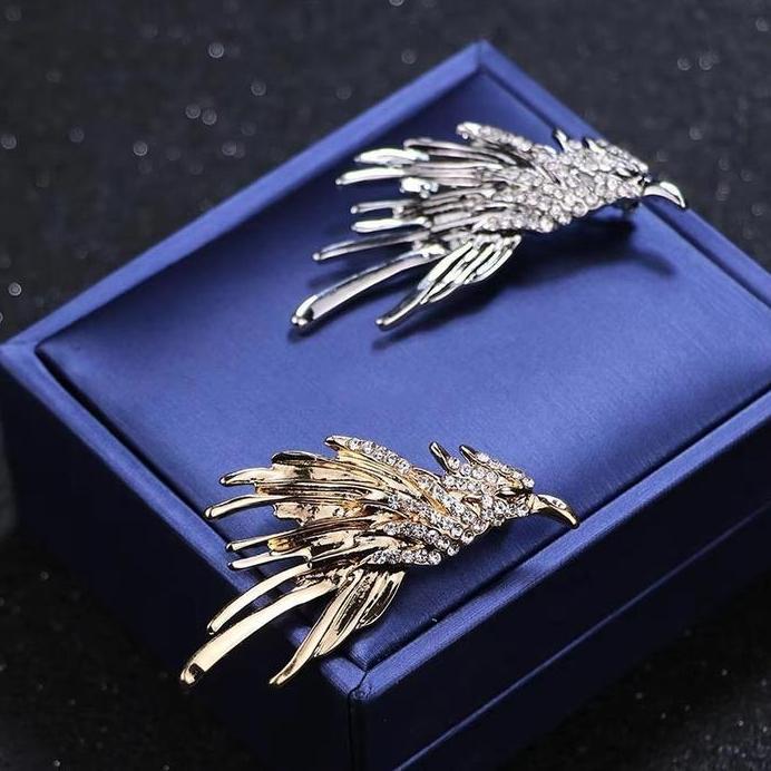 Pin Bros Elang Logam Vintage Bros Pin Jas Pria Lapel Pin Bros Jas Wedding Best Man