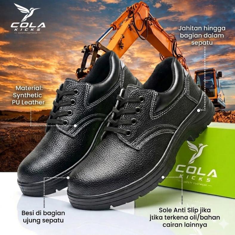 Hot Sale Sepatu Safety Ujung Besi Sepatu Boots Pria Wanita Original Septy Kerja Proyek  Safety Shoes