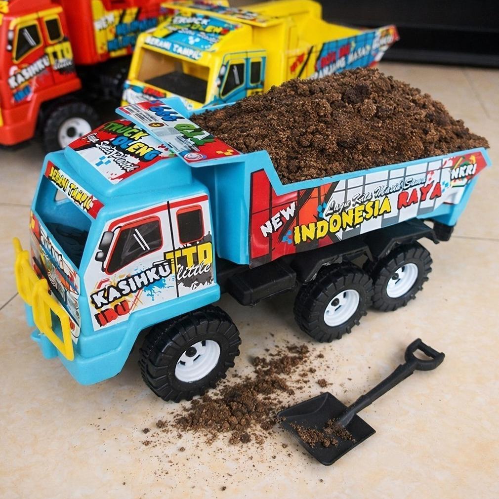 LIMITED BISA COD MAINAN TRUK DUMP ANAK TRUCK OLENG KTG TTD NEW PLASTIK BESAR BAK ANGKAT MAIN PASIR T