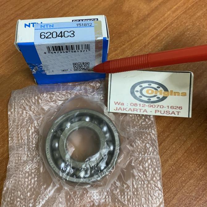 BEARING KRUK AS MOTOR 6204 C3 NTN 6204C3
