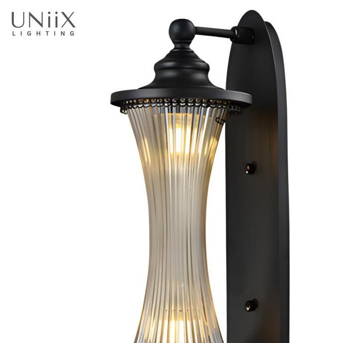 Ready UNiiX - LD7303 | Lampu Hias Dinding Outdoor Model American Klasik Untuk Teras dan Dinding Hala