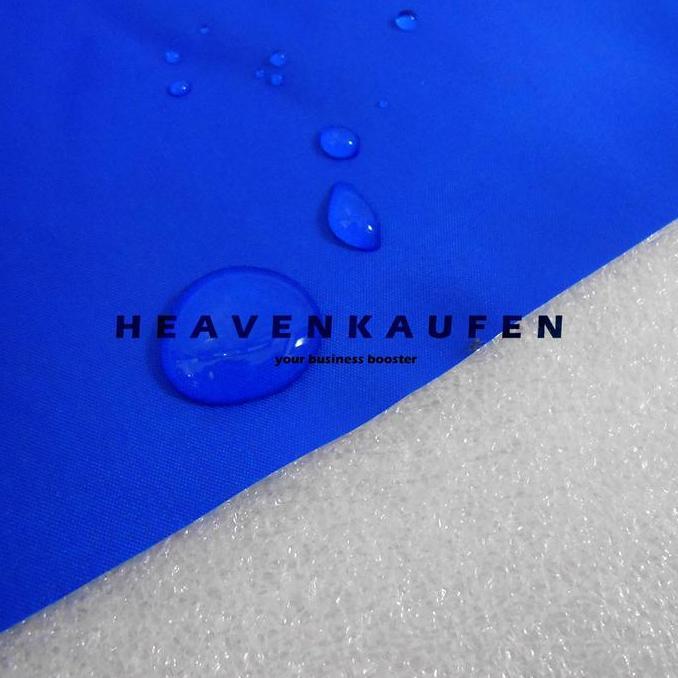Kain Parasut Alpen Waterproof Anti Air Warna Biru Meteran