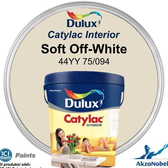 CAT DULUX CATYLAC INTERIOR 25 KG - SOFT OFF-WHITE 44YY 75/094