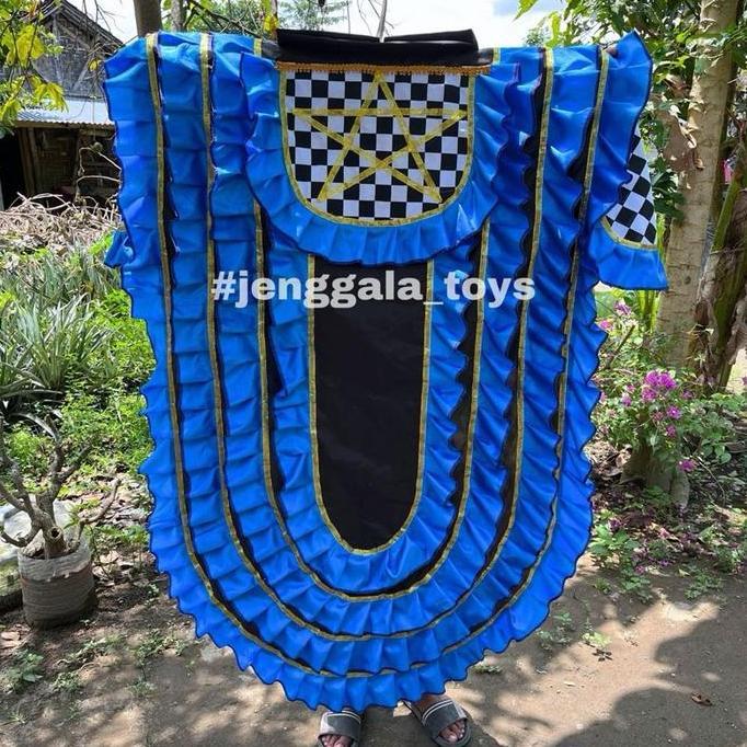 Kemul Barongan Pentas Full Obras Jahitan Rapi Premium Motif