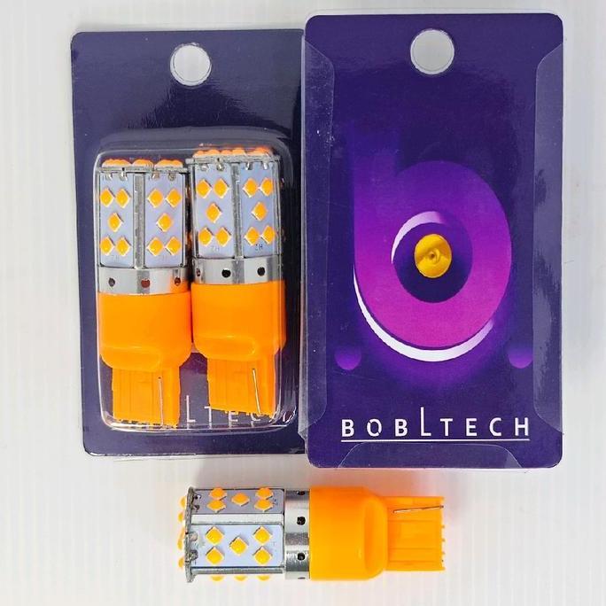 BOBLTECH Lampu Sein Mobil Premium Led T20 7440 W21W 3030-35 BHORNET Kedip Normal 2 Buah Car