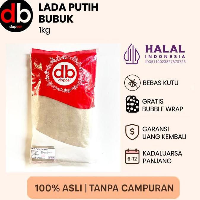 Lada Putih 1kg | Merica P Diskon